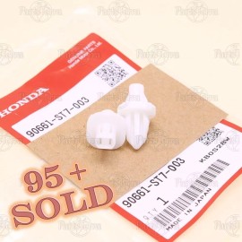 HONDA NEW GENUINE OEM HONDA 94-2001 ACURA INTEGRA FRONT BUMPER TO SIDE CLIP SET OF 2PC