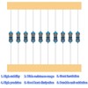 12 Values 1/4W Resistors Kit from 150K Ohm to 5.6M