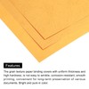 sourcing map 50pcs A4 160gsm Leather Grain Binding Covers Presentation