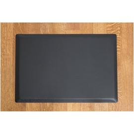 Pemberly Row 30" x 20" Medium Anti Fatigue Standing Mat in Black