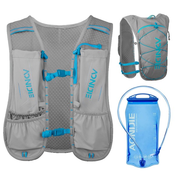 AONIJIE Waterproof and Breathable Running Hydration Vest with 1.5L Bladder,