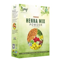 Spag Herbals Hair Growth, Hair fall, Dandruff Control, Hair Straightening,Henna Mix Powder With Bhringraj, Shikakai, Hibiscus, Neem, Methi Powder For Hair 250 gms