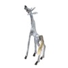 NOVICA Artisan Handmade Wood Alebrije Figurine Giraffe Grey from Mexico