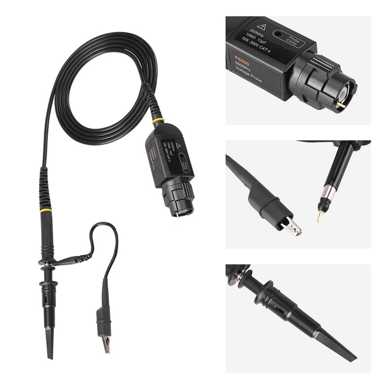 1 pcs P6500 500MHz 10X High Precision Oscilloscope Passive Probe