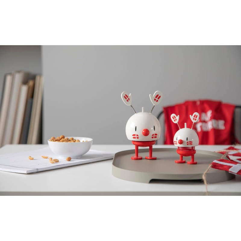 Hoptimist - Medium Birthday Bumble - White - Plastic -