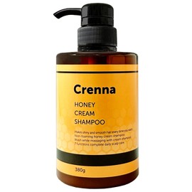 Crenna Honey Cream Shampoo Bottle, 13.4 oz (380 g)