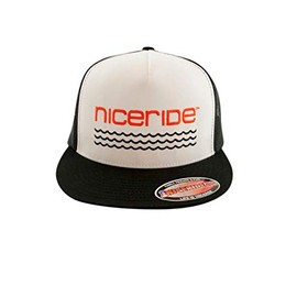 On The Water Center Classic 6006 Snapback Trucker Baseball Hat Orange