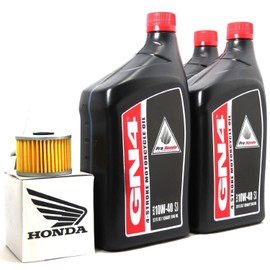 1991 HONDA TRX300FW FOURTRAX 300 4X4 OIL CHANGE KIT
