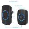 Wireless Music LED Doorbell Outdoor Transmitter Indoor Receiver 300m Remote