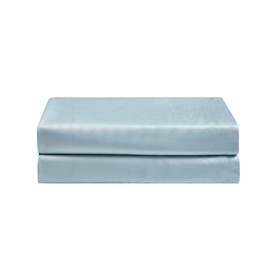 YnM Cooling Pillowcase 2 Pack,King(21''x40''), Light Blue