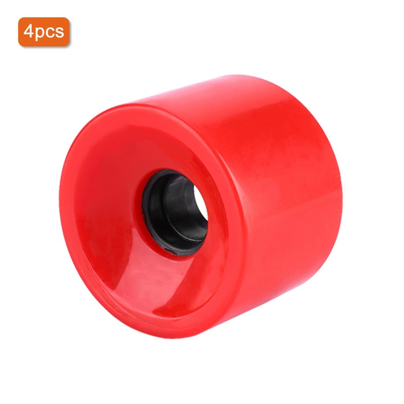 PUENTE 4pcs Set 70*51mm Superior Quality PU Skateboard Wheels Long
