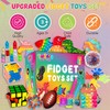 120 Pcs Fidget Toys Pack, Pop Sensory Party Favors Set