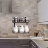 SWOMMOLY Adjustable Wall Mount Spice Rack, 3-Tier Dual-use (Multi-use) Organizer,