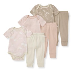 Burt's Bees Baby Unisex Baby Bodysuit & Pant Set, 100% Organic Cotton