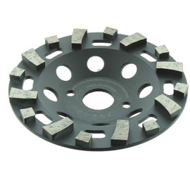 Diamond Cup Grinder ABRASIV CUP Special 125 x 22.23 mm for Abrasive Materials, Soft Sand-lime Stone Fresh Screed Asphalt Lime and Cement Plaster