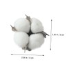 CHILDWEET Christmas Tree Decorations 10pcs DIY Cotton Ball Ornaments Soft