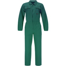 Bwolf Anax Men's Work Overalls, 100% Cotton Work Overalls with 5 Pockets, Green, l