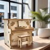 3D Wooden Puzzle Piano Music Box 3D Puzzles DIY Kits