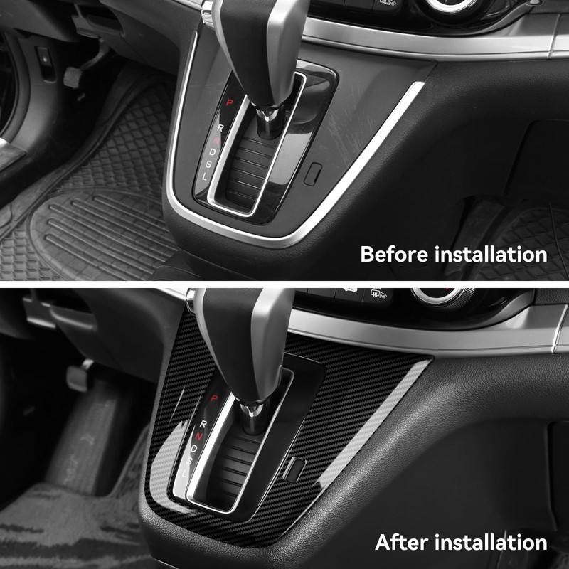Bercicci Car Gear Shift Box Panel Cover for Honda CRV