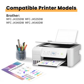 Torvon LC426XL Cartridges LC426XL Printer Cartridges Multipack for MFC-J4335DW MFC-J4340DW MFC-J4535DW MFC-J4540DW Pack of 4