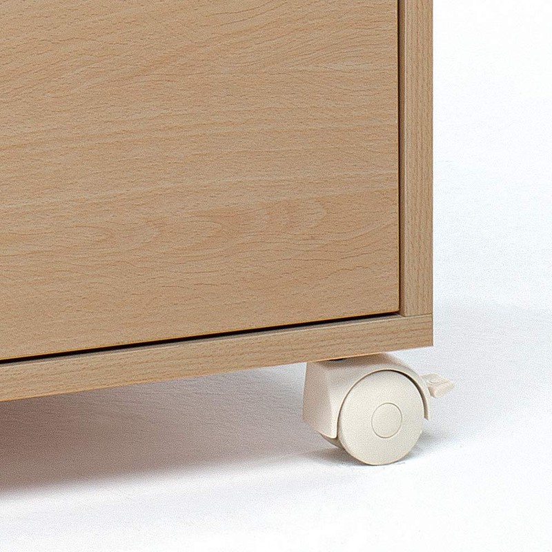 Foppapedretti, 4 Nylon Wheels Replacement for Foppapedretti Cots and Bathtubs