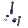 AIRCMT 1 Inch Handlebar Risers Extension Spacers Compatible with Harley