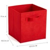 ClosetMaid 5432 Cubeicals Fabric Drawer, Red