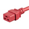 Monoprice Power Cable/Cord - 3 Feet - Red | 14AWG