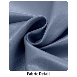 luvamia Shorts for Women Faux Leather Skorts High Waist Summer Clothes for Women Women Shorts for Summer Womens Vacation Outfits Dress Shorts Blue Gray Size Medium Fits Size 8 / Size 10