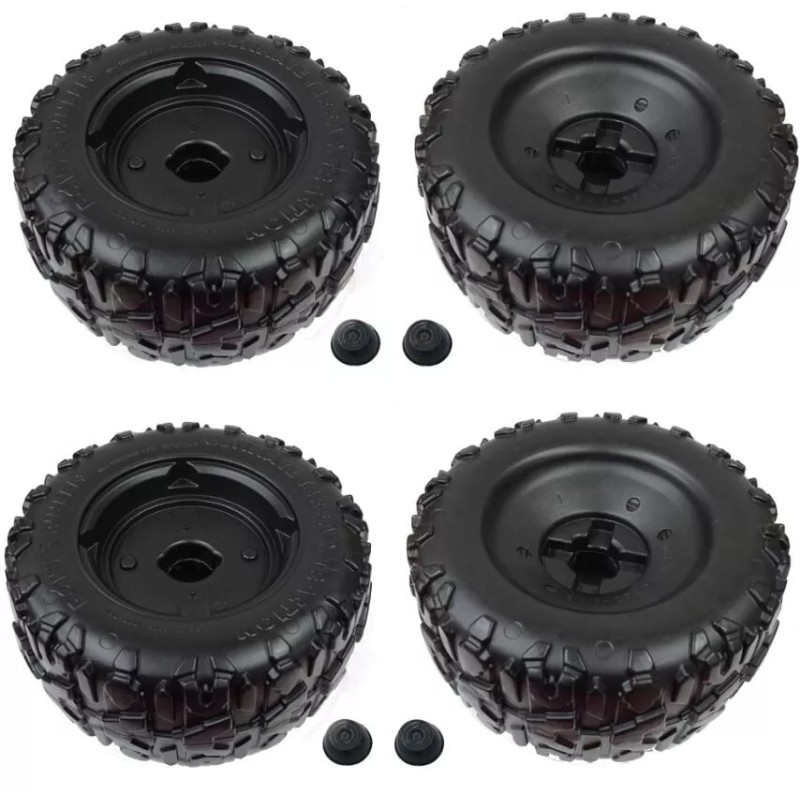 Power Wheels F-150 Left & Right Wheel (Tire) Set of