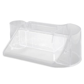 Soporte para Taladro de Uñas, Caja de Almacenamiento Transparente para Taladradora, Brocas, Herramientas de Manicura, con Múltiples Compartimentos para Salón de Uñas