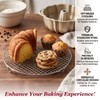 2PCS Small Cooling Rack 4.7Inch Round Stainless Steel Wire Rack,