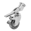 Flashpoint Wheel Set with Brakes for 25x25mm Square Light Stand