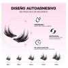 Wosheer Diy Pestañas Postizas Autoadhesivas Sin Pegamento