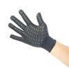 Powerful Anti-Slip Grip MAX Gloves "Kyuutan" 3 Pair Set (Black,