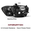 JSBOYAT Headlight Assembly Fit for 2005 2006 Toyota Tundra 4-door
