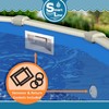 Smartline 15 ft Round Swimming Pool Liner | Swirl Bottom