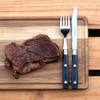 Trampalan Bistro Cutlery Set, Made in France, NERON Noir Black,