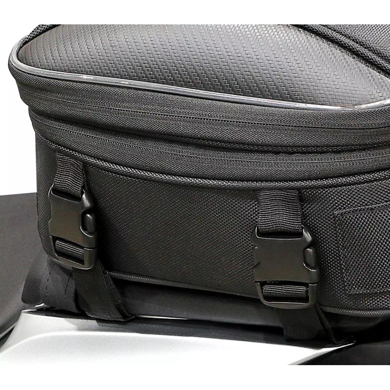 Nelson-Rigg Nelson Rigg CL-1060-ST2 Black Commuter Tour Motorcycle Tail Bag