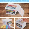 Voamuw 61 Pcs Jumbo Sidewalk Chalks for Kids, Outdoor, Street,