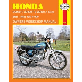 Honda CB250T, CB400T & CB400A Twins: 249cc 395cc 1977 to 1979 (Haynes owners workshop manuals for motorcycles)