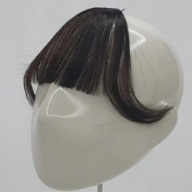 Style see-through bangs partial wig natural brown (WFHGZKI) / 스타일 시스루뱅 앞머리 부분가발 자연갈색 (WFHGZKI)