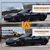GearUp White LED Side Marker Lights Compatible with Corvette C6