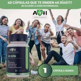 Suplemento Nad Ultra 60 Capsulas 500mg A4h Resveratrol                                                                                                