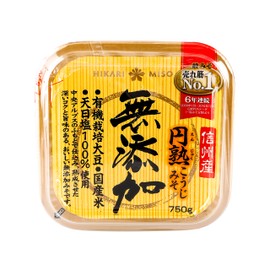 Hikari Enjuku Koji Miso Paste, All Natural, Preservative-Free Umami Flavor for Meat, Fish, Vegetables, Product of Japan 750g (1.65 pound)