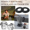Coffee Percolator Plastic Knob Top and Washer Rings Compatible with