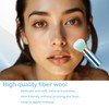 Xinpinzhou Blue Retractable Makeup Brush, Retractable Blush Blusher Face Powder