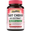 Vitalibre Tart Cherry Capsules, 500 mg Extract, Concentrated 60:1 Extract,