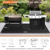rumlick 100x39 inches Extra-Large Under Grill Mats for Outdoor Grill,