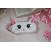 Artiwoods Cat Plush Comfortable Sleep Eye Mask (White Persian Cat)